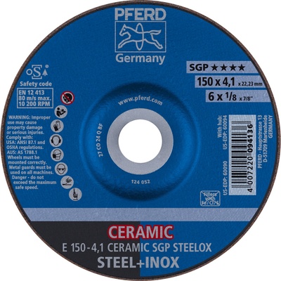 Pferd Brúsny kotúč 150 x 4,1 x 22,23 mm 4007220094136