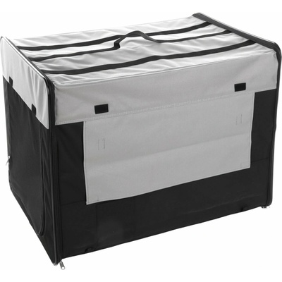Flamingo Přepravka pro psy Smart Top Plus černo-šedá 79 x 56 x 61 cm