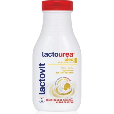 Lactovit LactoUrea Oleo 300 ml Sprchovací gél