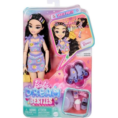 Mattel Barbie DREAM BESTIES na kolečkových bruslích Renee JFX99