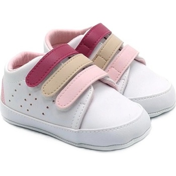 Funny Baby Бебешки буйки Funny Baby - Rainbow, размер 17, 4-8 м, кецове, розови (7378-31)