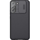 Puzdrá a kryty na mobilné telefóny Samsung Púzdro Nillkin CamShield Samsung Galaxy S22 čierne
