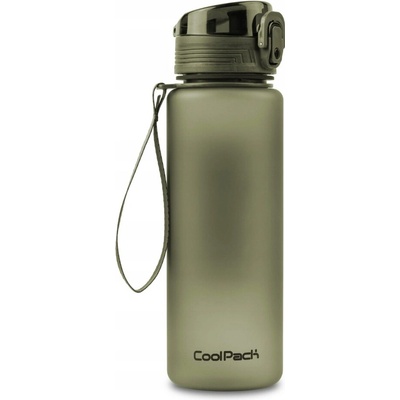 Coolpack flaša na pitie Brisk RPET Olivová 600 ml