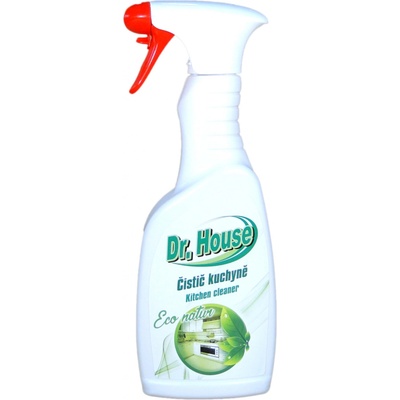 Dr. House ECO GREEN natur na kuchyně s rozprašovačem 500 ml