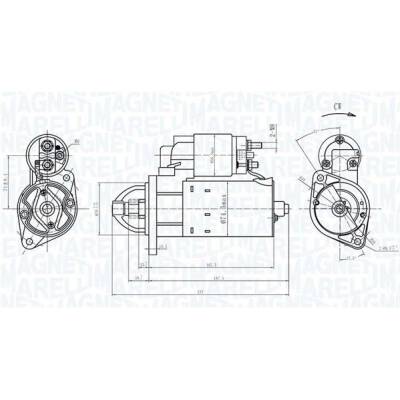 Startér MAGNETI MARELLI MQS1172