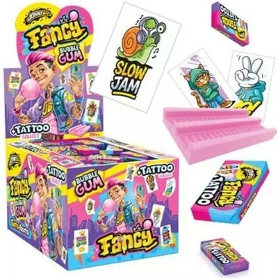 JohnyBee žuvačky fancy gum + tattoo 1kg