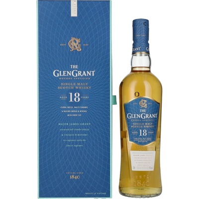 GLEN GRANT 18y 43% 1 l (kartón)