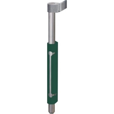 LOCINOX VSA 6005 - mechanická zástrč pro křídlové brány a vrata, pr. 20 mm, hliníková, zelená VSA_6005