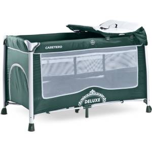 Caretero Кошара За Пътуване Deluxe Green Caretero