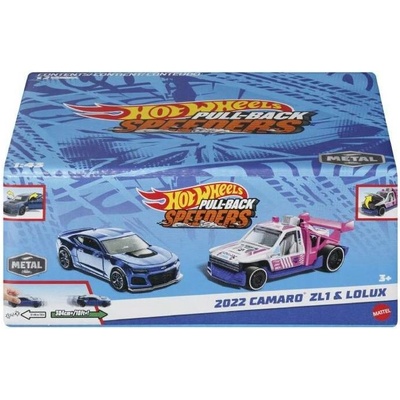 Mattel Hot Wheels Speeders 2022 Camaro Zl1 a Lolux natahovací