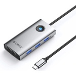 ORICO докинг станция Docking Station Type-C - PW11-6P25R-GY-BP - HDMI, USB-A x 3, PD100W x 1, LAN (2.5Gbps) (PW11-6P25R-GY-BP) - BestPC