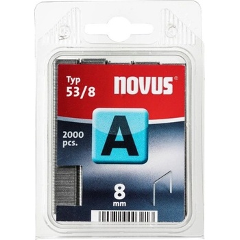 Novus Скоби за такери Type A53, 11.3х8х0.75 мм, 2000 бр. Novus (042-0413)