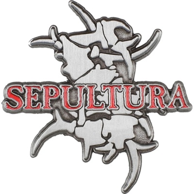 RAZAMATAZ Значка sepultura - logo & tribal s - razamataz - pb124