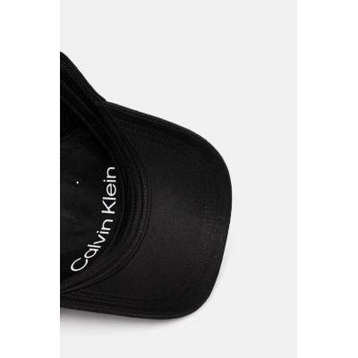 Calvin Klein Шапка с козирка Calvin Klein в черно с изчистен дизайн K50K512978 (K50K512978)