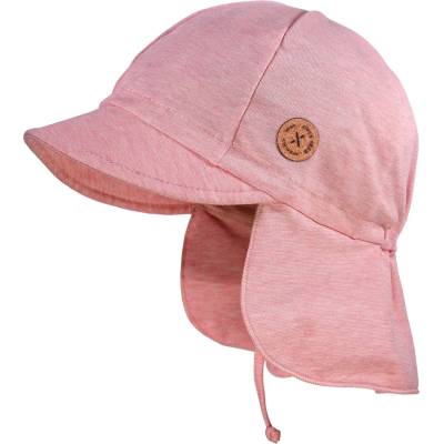 maximo Детска шапка с козирка maximo Kids' Mini Peak Cap, Band, Neck Protector Cap - Altrosameliert / Rehbraun - размер 51 cm (904-6709-0115)