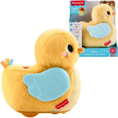 Fisher Price Plyšová kachnička na podporu lezení 4 v 1 JMX99