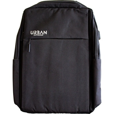 Раница за лаптоп Urban Explorer CityStride, до 16" (40.64 cm), влагоустойчива, USB порт, черна (UE81216BK)