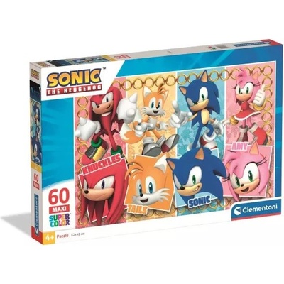 Clementoni Клементони: Соник пъзел - 60 части (26073)