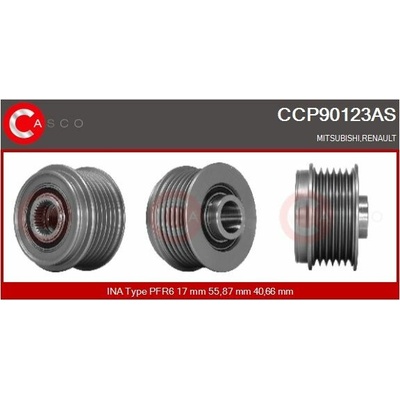 Řemenice, generátor CASCO CCP90123AS