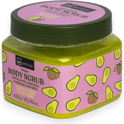 IDC Institute telový peeling avocado and jojoba oil 470 ml