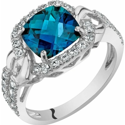 Eppi Prsten s alexandritem a lab-grown diamanty Odran R45503