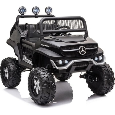 Lean Cars dětské elektrické autíčko Mercedes Unimog S černá