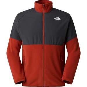The North Face Мъжко поларено яке The North Face Glacier Heavyweight Full Zip Fleece jacket - Iron Clay / Asphalt Grey - размер XL (005-5401-0715)