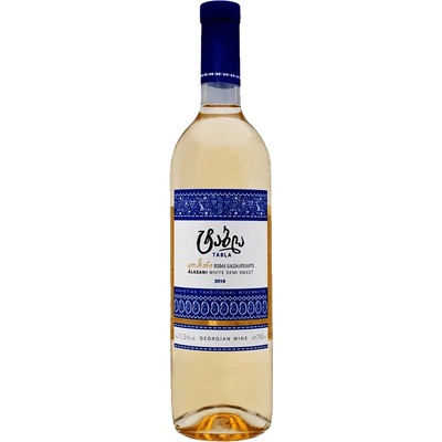 Tabla Alazani Valley biele polosladké 2022 12% 0,75 l (čistá fľaša)