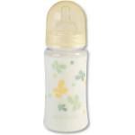 Baby-Nova Пластмасово шише с широко гърло Baby Nova PA - 300 ml, жълто (48000) - ozone