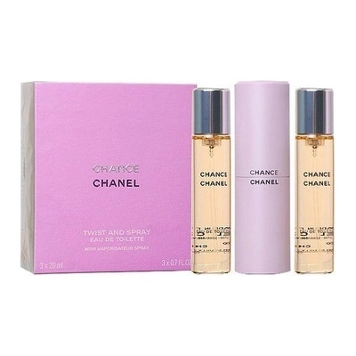Chanel Chance Twist and Spray toaletná voda dámska 3 x 20 ml