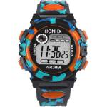 HONHX Детски часовник honhx shock, Дигитален, Оранжев (honhx-62003-orange) Часовници