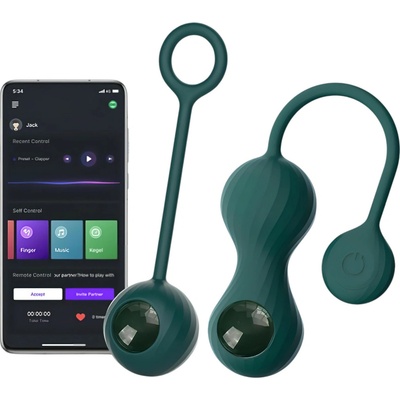 Magic Motion Crystal Duo - inteligentná gulička zelená