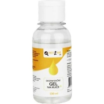 Pet2Me dezinfekční antibakteriální gel na ruce 100 ml