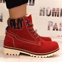 Dámske čižmy ADOSIA červené