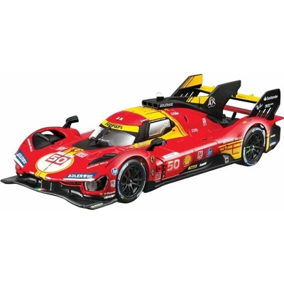 Bburago Ferrari 499P NO50 24h Le Mans Champion 2024 hard case 1:43