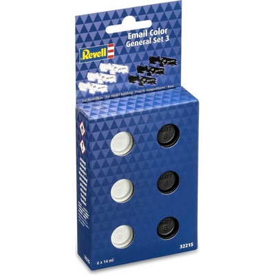 Revell Sada barev Email Color General Set 3 Matt 6 x 14 ml