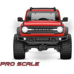 Traxxas Фарове и габарити за малък траксас краулерTraxxas Bronco TRX4-M TRX9783 LED light set, front & rear, complete (includes light harness, 1.6x10mm BCSTRX9783 (TRX9783)