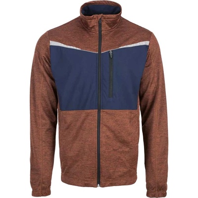 CERVA Cerva stirling stretch / Мъжки пуловер с цип - цвят тухла m (0346003121002)
