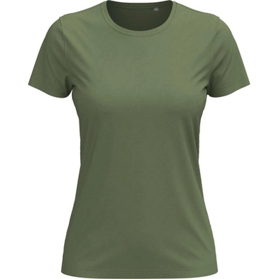 Classic T Crew neck Tričko dámske STEDMAN zelená Military