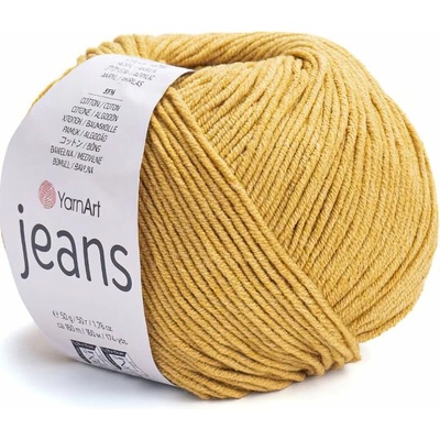 Yarn Art příze YarnArt Jeans 84 hořčicová