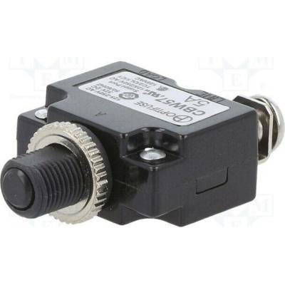 OPTIFUSE CBW57-EL4-5A Pojistka: tepelná; 5A; Imax: 1kA; 125V,250V; 32VDC,50VDC