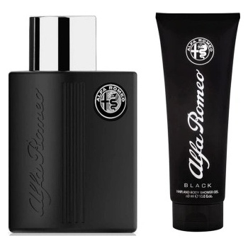 Alfa Romeo Black подаръчен комплект с тоалетна вода 125мл за мъже 1 бр