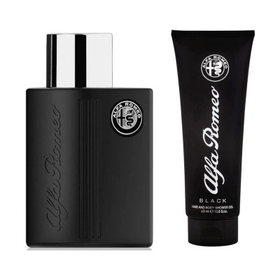 Alfa Romeo Black подаръчен комплект с тоалетна вода 125мл за мъже 1 бр