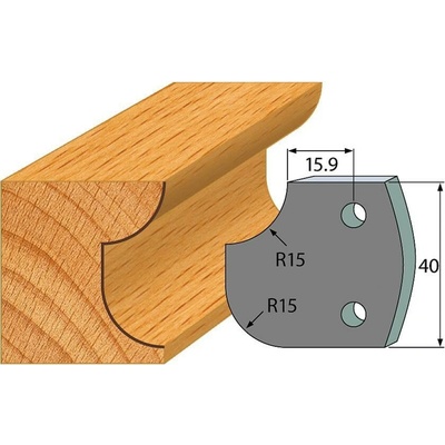 IGM Professional IGM Profil 177 - pár obmedzovačov 40x4mm SP F027-177