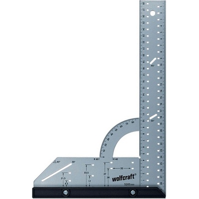 Wolfcraft Прав ъгъл с ъгломер Wolfcraft - 200х300 mm (5205000)