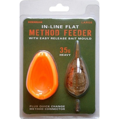 Drennan krmítko Flat Feeder and Mould Large 25g