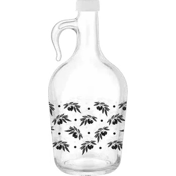 Image 1 of Mercanlar M-152049-Стъклена бутилка с дръжка с тапа 3lt "Marta (0154416)