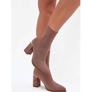 Step in style Дамски боти с ток модел 217512 Step in style
