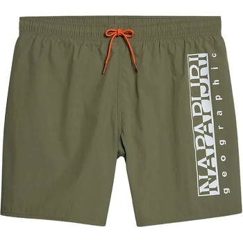 Napapijri Бански гащета Napapijri V-Box swimming shorts - Green (Green Lichen)