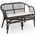 EX Home Канапе EX Home модел Ratan Bolero Coffee, ратан